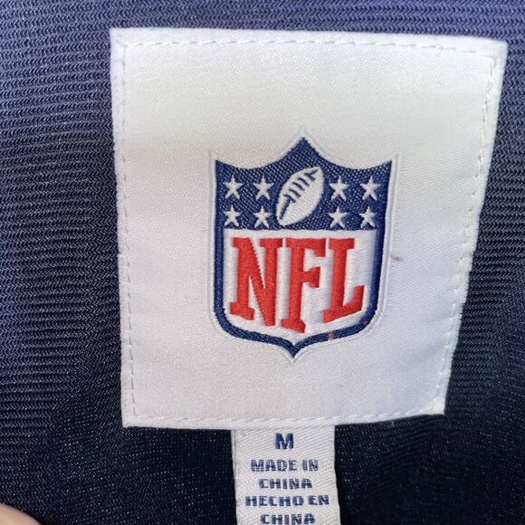 NFL Seattle Seahawks Mens Knit Medium Full Zip Jacket Warm Blue/Green - Picture 5 of 12